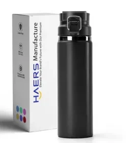 Nachhaltige Edelstahlflasche mit individueller Gravur – Individuelles Werbemittel für Firmenkunden