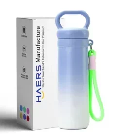 Edelstahl-Wasserflasche mit Logo Gravur – Geschenkidee für Kinder und Erwachsene