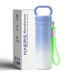Edelstahl-Wasserflasche mit Logo Gravur – Geschenkidee für Kinder und Erwachsene