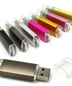 Hochwertiger USB Schlüsselanhänger Aluminiumgehäuse mit Logo