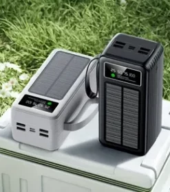 Individuell gestaltete Powerbanks in verschiedenen Farben und Kapazitäten