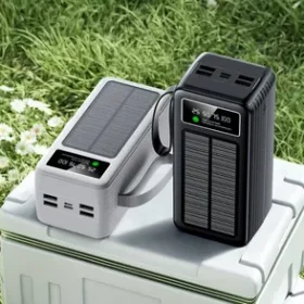 Individuell gestaltete Powerbanks in verschiedenen Farben und Kapazitäten