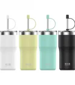 Doppelwandige Thermobecher mit individueller Gravur für heiße und kalte Getränke