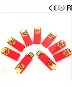 Exklusiver Flash-Laufwerk mit Metallgehäuse mit Gravur