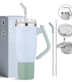 Personalisierte Thermobecher aus Edelstahl mit Gravur für stilvollen Kaffeegenuss