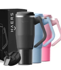 Edle Thermobecher mit Firmenlogo als stilvolles und hochwertiges Firmengeschenk