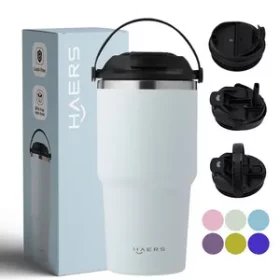Individuell gravierte Thermobecher mit Logo als nützliche und stilvolle Werbegeschenke