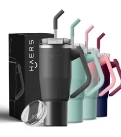 Umweltfreundliche Thermobecher mit individueller Lasergravur als nachhaltige Werbemittel