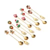 Wholesale-Stainless-Steel-Christmas-Spoon-Cartoon-Dessert-Coffee-Spoon-Fruit-Fork-Creative-Christmas-Tableware-Gift-Set