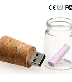 USB-Stick aus Holz mit personalisiertem Namen oder Logo – Perfekt für Fotografen und Unternehmen