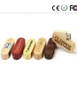 Personalisierte USB-Sticks aus Holz mit Deckel – Die perfekte Kombination aus Natur und Technik