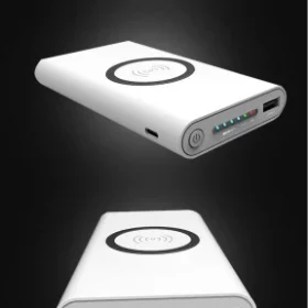 Powerbank mit Textgravur