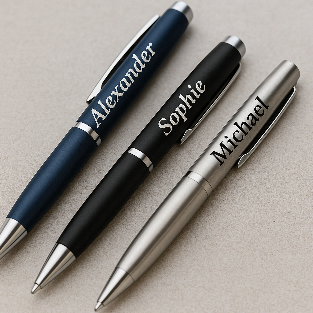 Personalisierter Business-Kugelschreiber mit Logo – Stilvolles & langlebiges Werbemittel