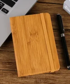 Graviertes Holznotizbuch – Ideal für Konferenzen und Seminare