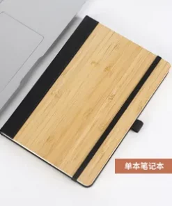 Corporate Notizbuch mit Holzumschlag und Gravur