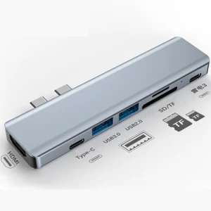 USB-C Hub mit Ihrem Logo, Option 13