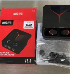 Kabellose In-Ear-Kopfhörer mit Firmenlogo