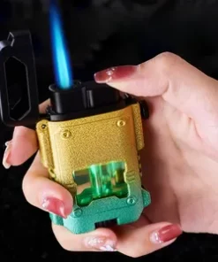 Gasfeuerzeug für Raucher graviert