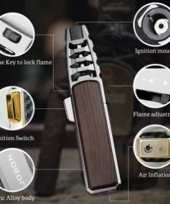 Feueranzünder im Glas mit Gravur