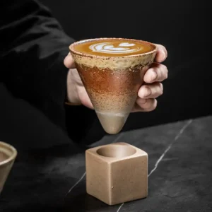 Kreative Werbetasse mit Gravur