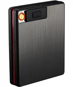 Zigarettenetui aus Edelstahl