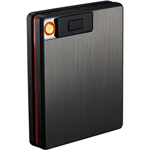 Zigarettenetui aus Edelstahl