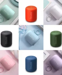 Kompakter Speaker mit Firmenbranding