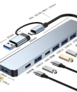USB-C Hub mit Ihrem Logo, Option 31