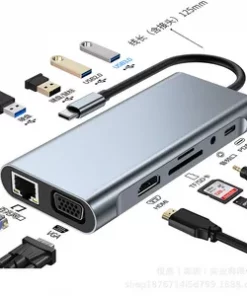 USB-C Hub mit Ihrem Logo, Option 34