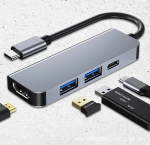USB-C Hub mit Ihrem Logo, Option 37
