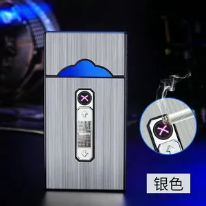 Zigarettenetui mit Motivgravur