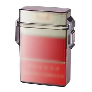 Zigarettenetui mit Firmenaufschrift