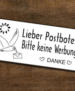 Personalisierte Briefkastenschilder mit Gravur