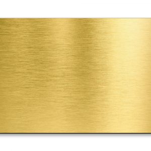 Messingschild 300x200 mm mit Gravur, Gold