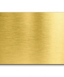 Messingschild 200х130 mm mit Gravur, Gold