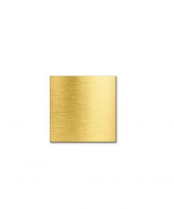 Messingschild 80х80 mm mit Gravur, Quadrate