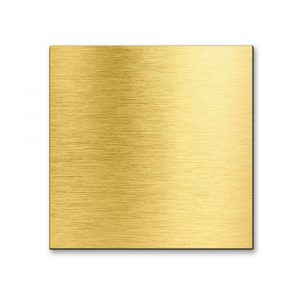 Messingschild 175х175 mm mit Gravur, Quadrate