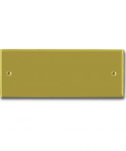 Messingschild 80x30 mm mit Gravur, Rechteck