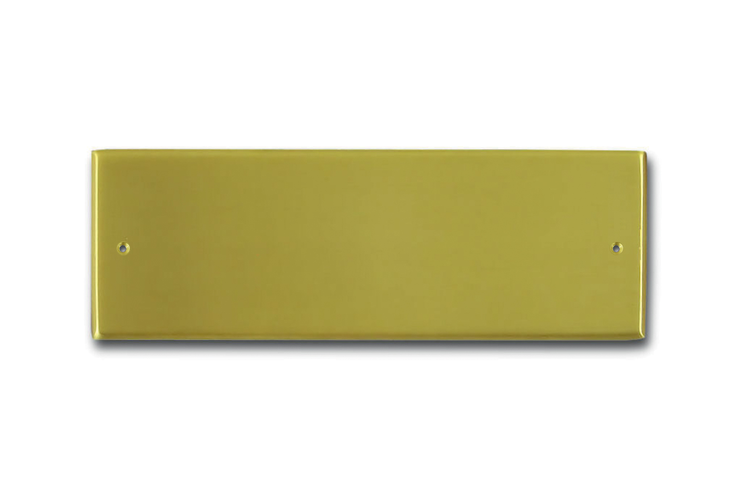 Messingschild 140x50 mm mit Gravur, Rechteck