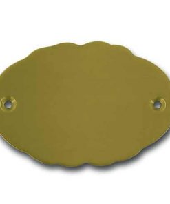 Messingschild 52x35 mm mit Gravur, nicht standardmäßig