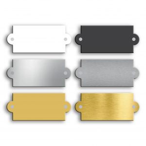 57 x 22 мм Klingerschilder TEGravur, 6 Farboptionen