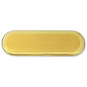 Messingschild 150x50 mm mit Gravur, nicht standardmäßig