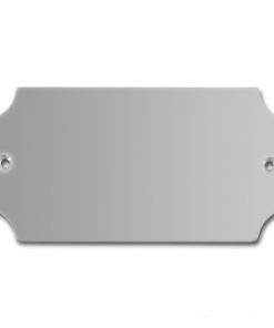 Edelstahlschild 116x58 mm mit individuell Gravur, TEGravur, nicht standardmäßig