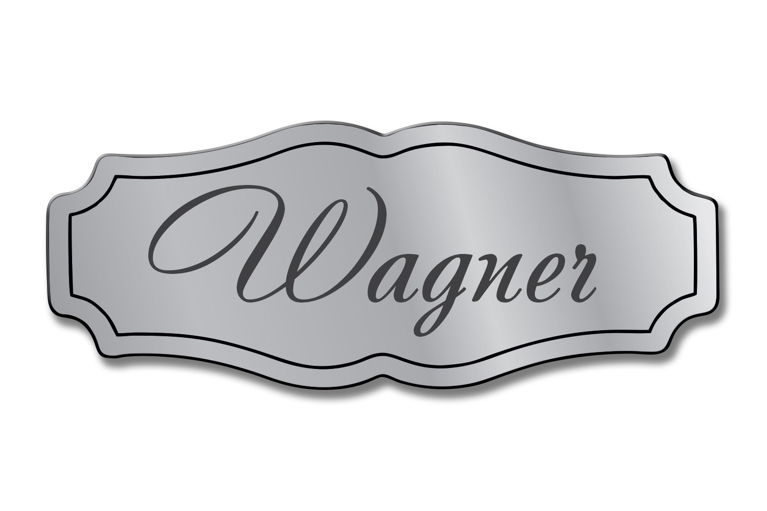 Türschild TEGravur „D-Series 240“ – exklusiv für Haustüren & Firmen