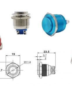 Edelstahlschild mit Klingelknopf 80 x 80 mm mit individuell Gravur, TEGravur, Quadrate