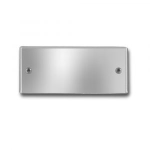 Edelstahlschild 70x30 mm mit individuell Gravur, TEGravur, Rechteck