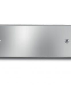 Edelstahlschild 100x40 familia mm mit individuell Gravur, TEGravur, Rechteck