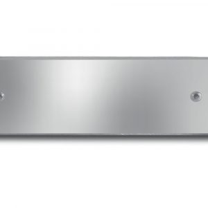 Edelstahlschild 120x40 mm mit individuell Gravur, TEGravur, Rechteck