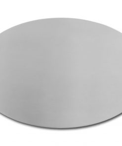 Edelstahlschild 150x95 mm mit individuell Gravur, TEGravur, Oval