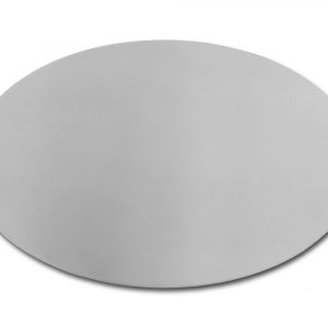 Edelstahlschild 150x95 mm mit individuell Gravur, TEGravur, Oval